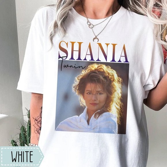 Shirts Shania Twain Vintage Tshirt Retro Shania Twain Tshirt Gift